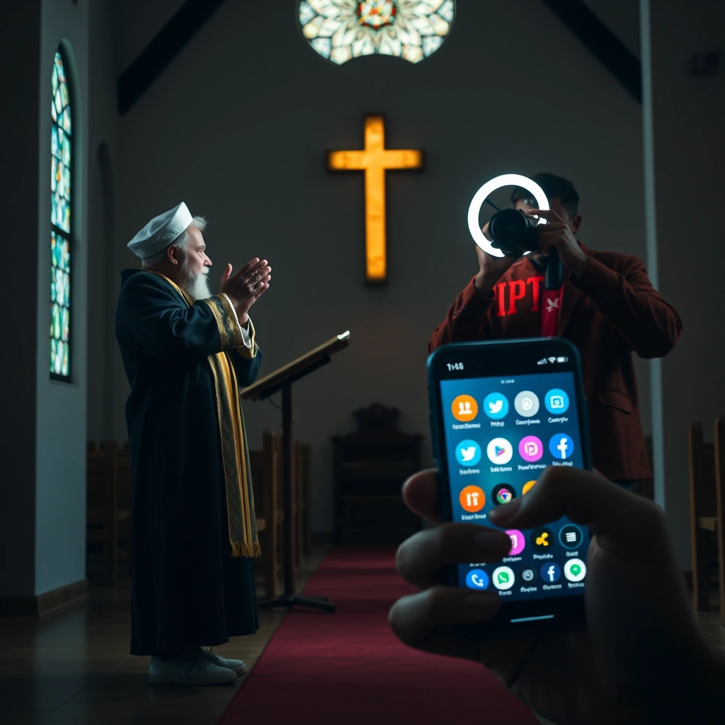 Crise de Fé Digital: Como Celebridades Religiosas Estão Perdendo Fiéis para os Influenciadores Espirituais