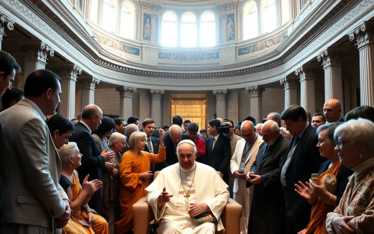Fé e Fama: O Encontro que Sacudiu o Vaticano