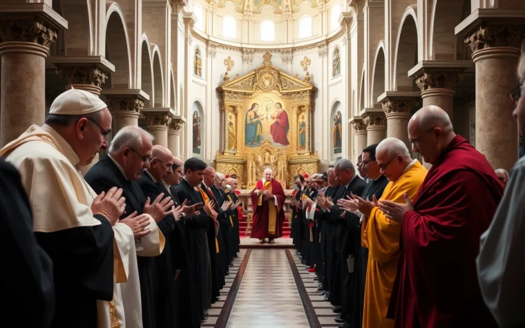 Líderes Religiosos se Unem em Oração Global pela Paz