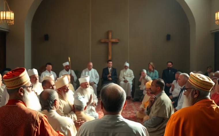 Líderes Religiosos se Unem em Oração Global pelo Fim da Guerra