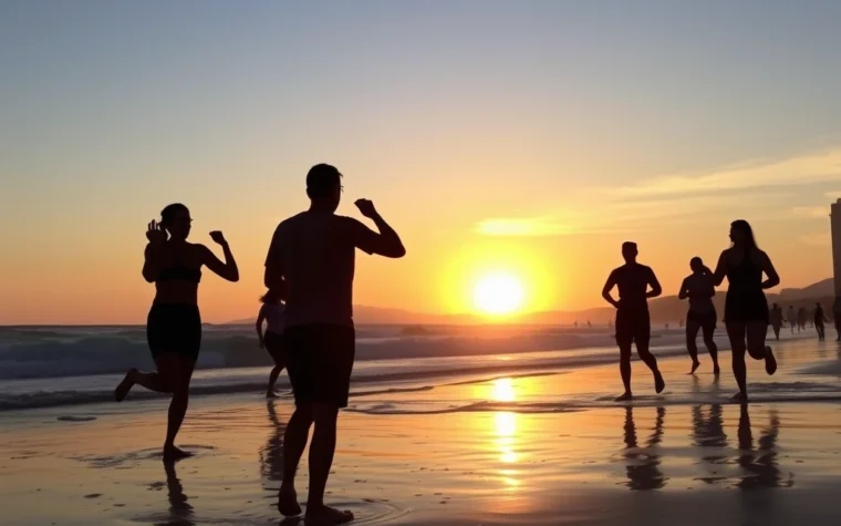 Treino HIIT ao ar livre: a nova mania fitness que conquista as praias brasileiras