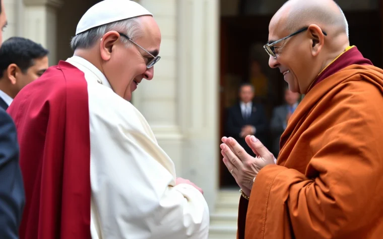 Vaticano e Budismo: Pontífice e Dalai Lama Farão Encontro Histórico em Assis