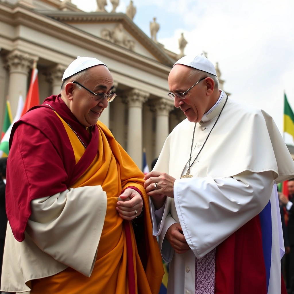 Vaticano e Budistas Unidos: Líderes Religiosos Lançam Campanha Global pela Paz