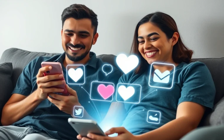 Amor na Era Digital: Casais Redefinem Relacionamentos com Ajuda da Inteligência Artificial