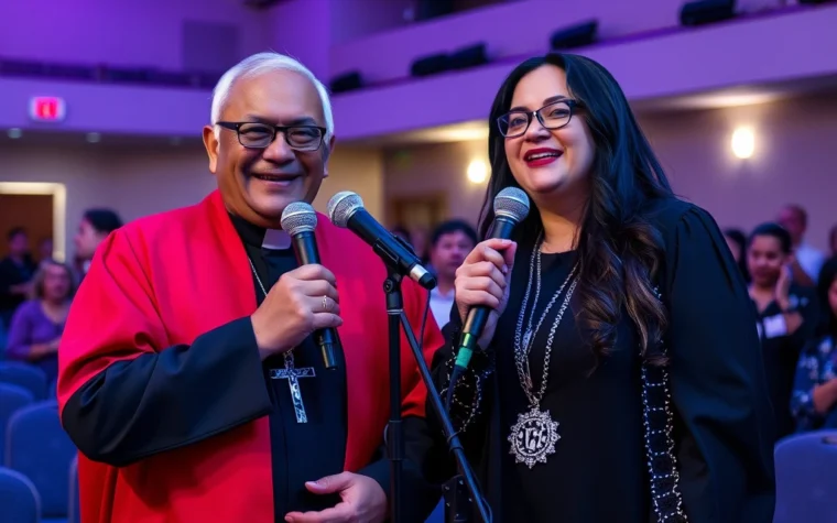 Astro Gospel: Padre Robson e Pastora Sarah Surpreendem com Dueto Inusitado