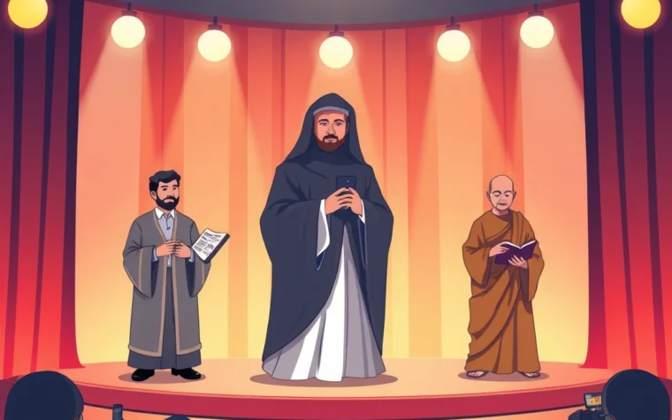Fé e Fama: Como Celebridades Religiosas Estão Redefinindo a Espiritualidade no Século XXI