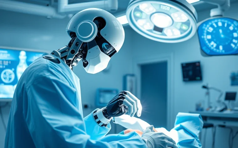 IA Revoluciona Cirurgias Robóticas com Precisão Milimétrica
