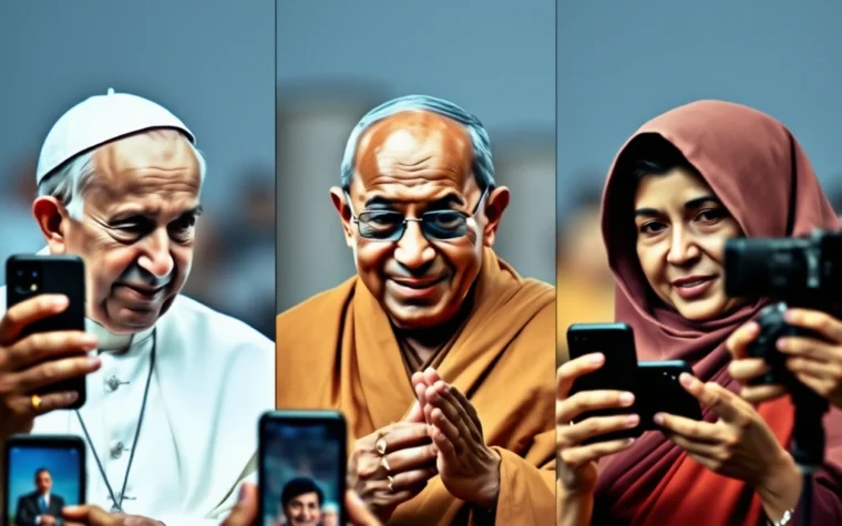Líderes religiosos famosos: influenciadores da fé na era digital