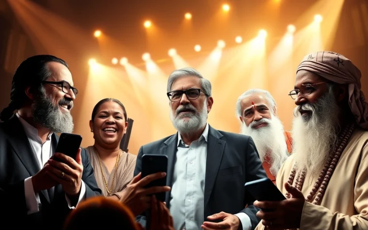 Líderes Religiosos Viram Ícones Pop: O Novo Fenômeno das Celebridades da Fé