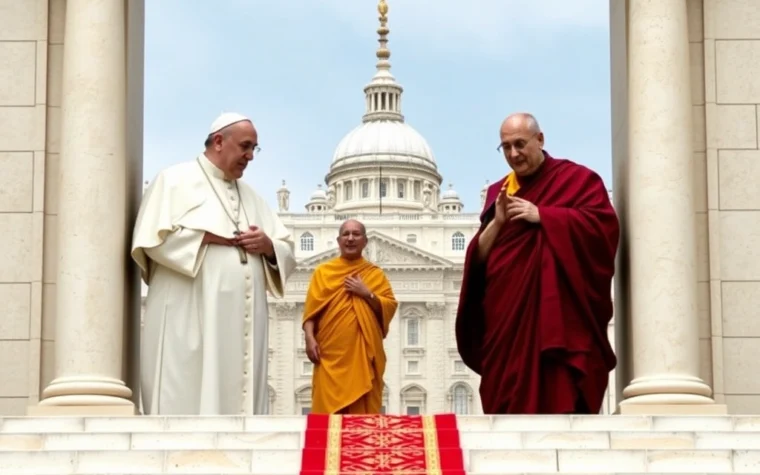 Papa Francisco e Dalai Lama: Encontro Inédito Promove Paz Inter-Religiosa