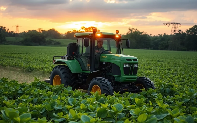 IA Revoluciona o Campo: Robôs Agrícolas Autônomos Reduzem Uso de Agrotóxicos
