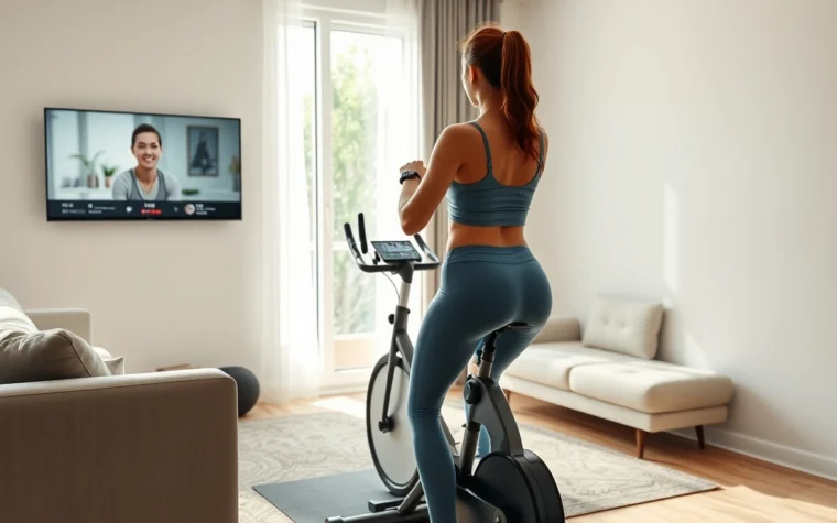 Revolução do Treino em Casa: Como a Tecnologia Está Redefinindo o Fitness
